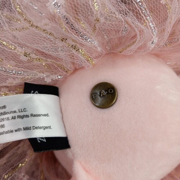 FAO Schwarz Petit Bon Pink Koala Bear Ballerina 12" Plush Snuggle Toy Stuffed - Picture 8 of 12